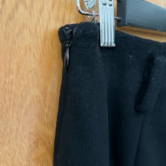Fendi black cashmere blend pencil skirt EU40 US8